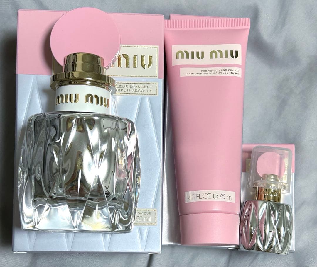 miumiu ミュウミュウ フルール ダルジャン 香水 ミニ ハンドクリーム
