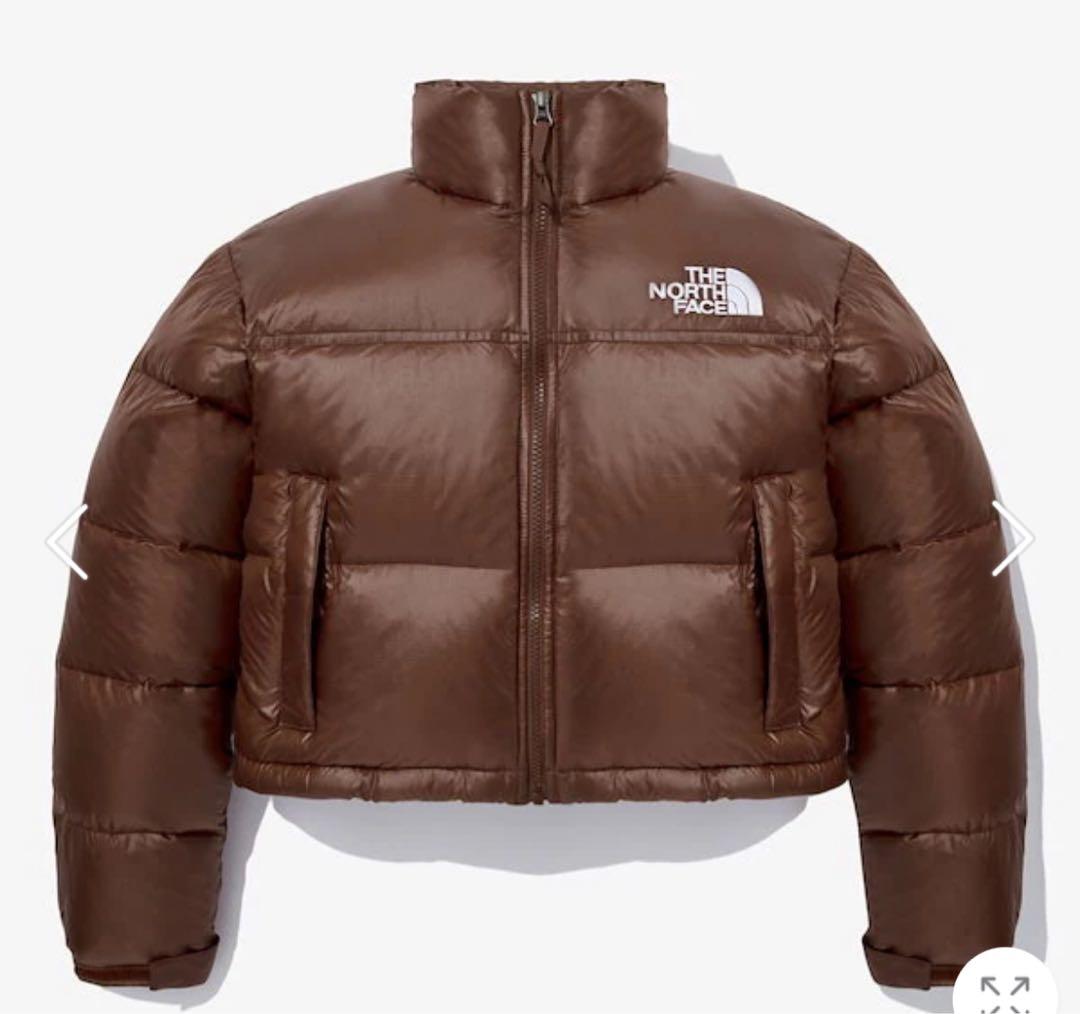 ノースフェイス ヌプシ WS NUPTSE SHORT JACKET ブラウン - メルカリ