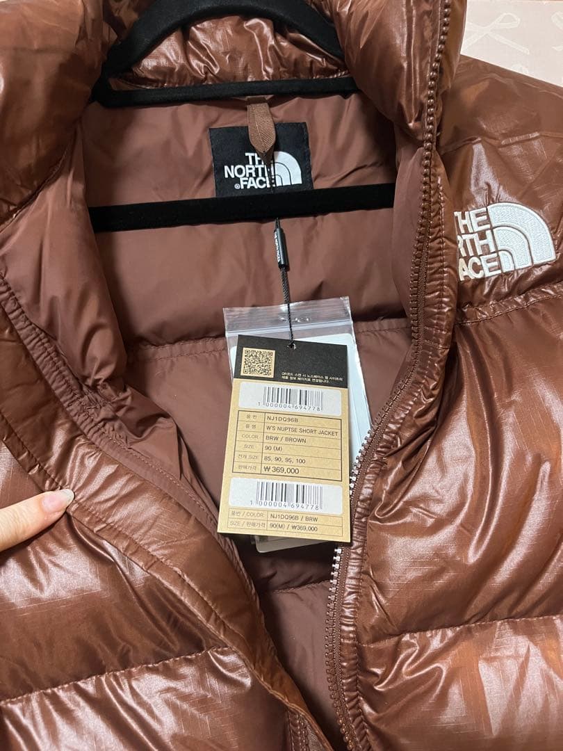 ノースフェイス ヌプシ WS NUPTSE SHORT JACKET ブラウン - メルカリ