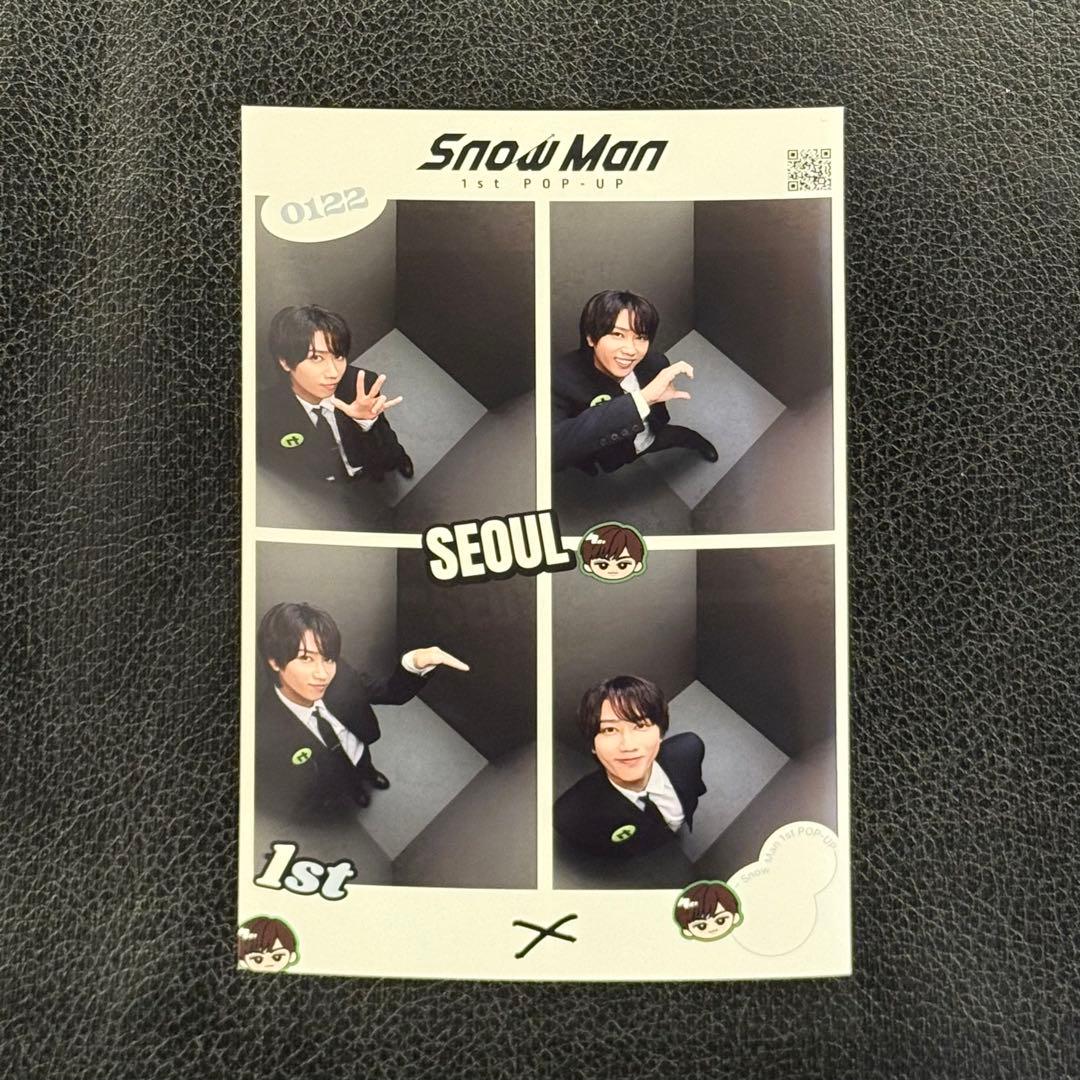 Snow Man 阿部亮平 韓国限定 ポップアップ プリクラ ① - メルカリ