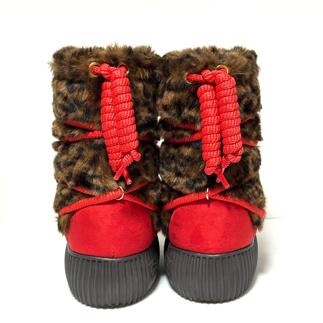 YELLO PAOUTU FAUX FUR BOOTS ファーブーツ Sサイズ