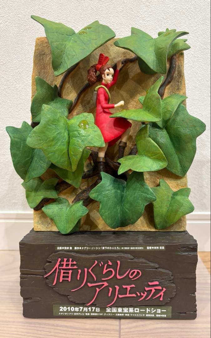 借り暮らしのアリエッティ　劇場　展示　フィギュア　非売品