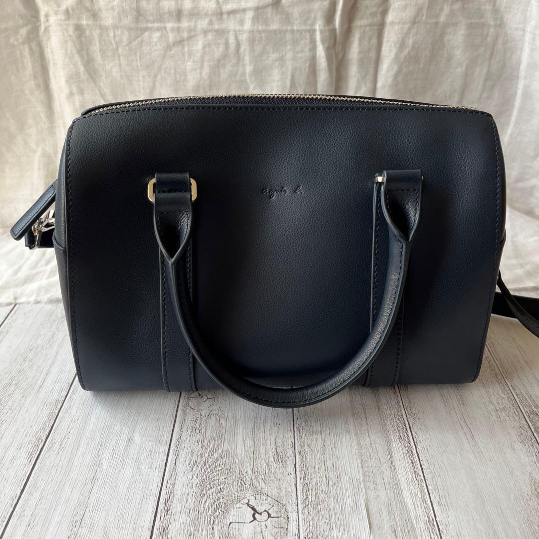 美品 アニエスベーボヤージュagnes b. 2wayボストンバッグ - メルカリ