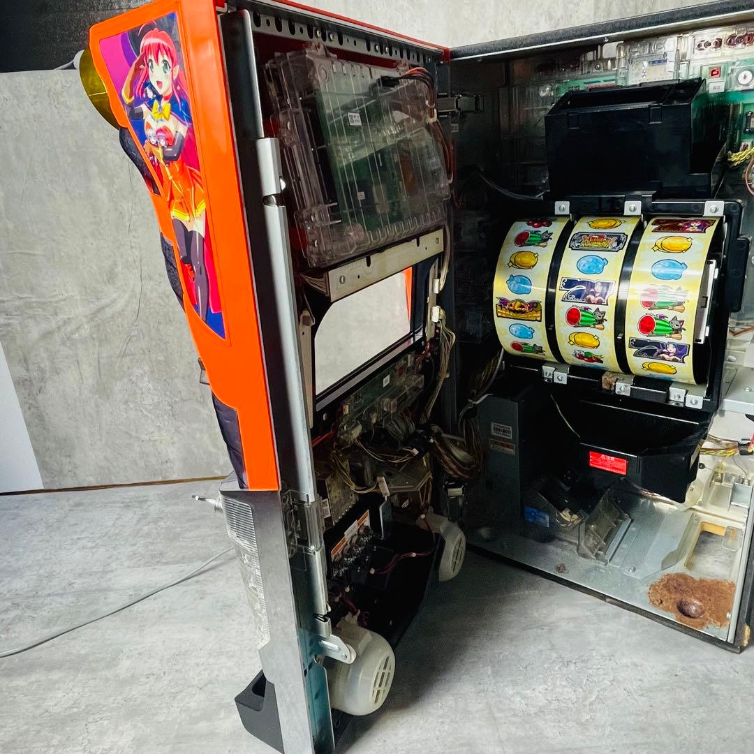 パチスロ実機 5号機 マジカルハロウィン5 コイン不要 スロット