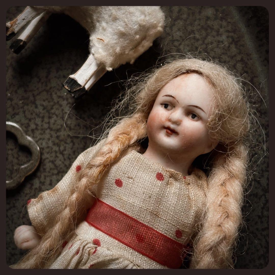 アンティーク ジャンクドロワーセットビスクドールetc