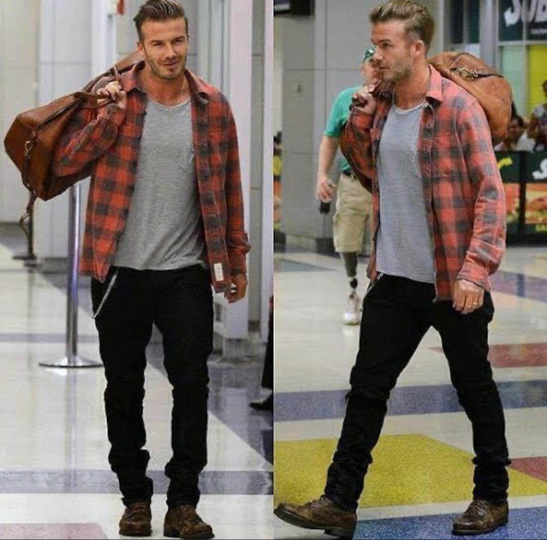 希少XS】ベッカム着用RRLダブルアールエル バッファローチェック