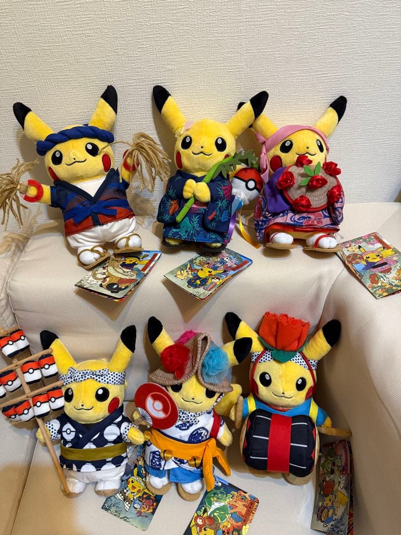 ポケモンセンタートウホク リニューアル ピカチュウ お祭り ぬいぐるみ