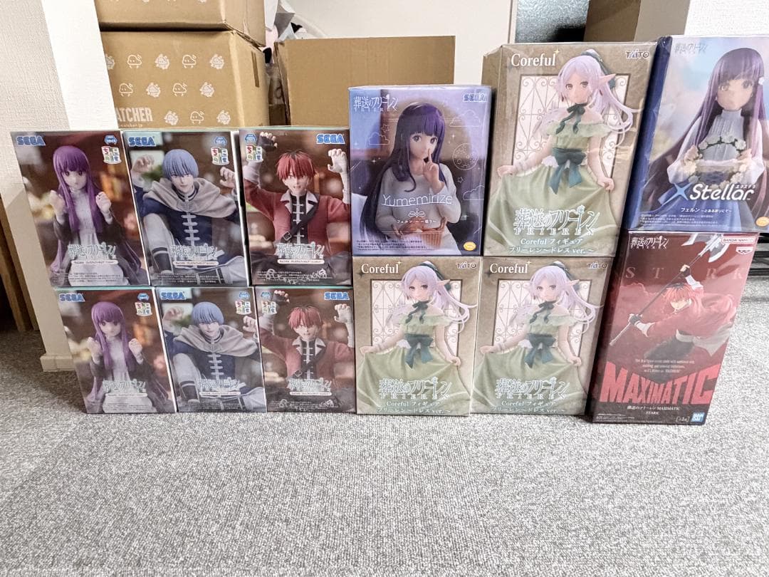 No. 119 葬送のフリーレン プレミアムフィギュア まとめ売り 12点