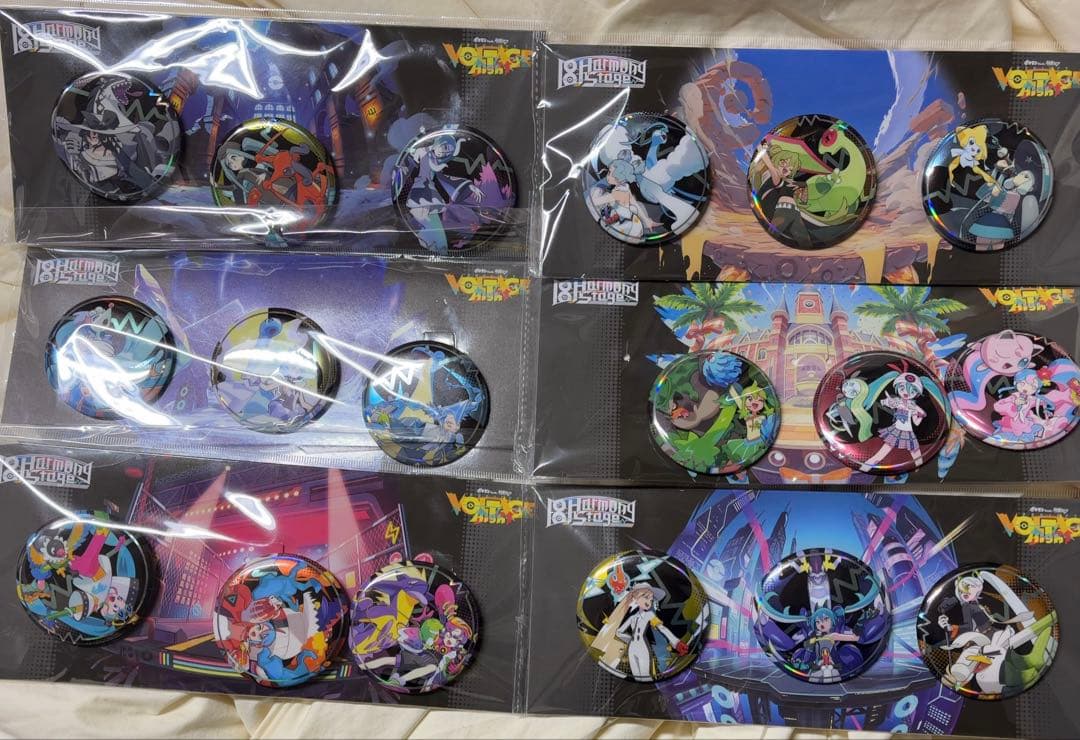 【全6種】ポケミク 18 Harmony Stage 缶バッジ コンプセット 缶バッジセット ポケミク 18 Harmony Stage nihil. ｜【公式】ポケモン