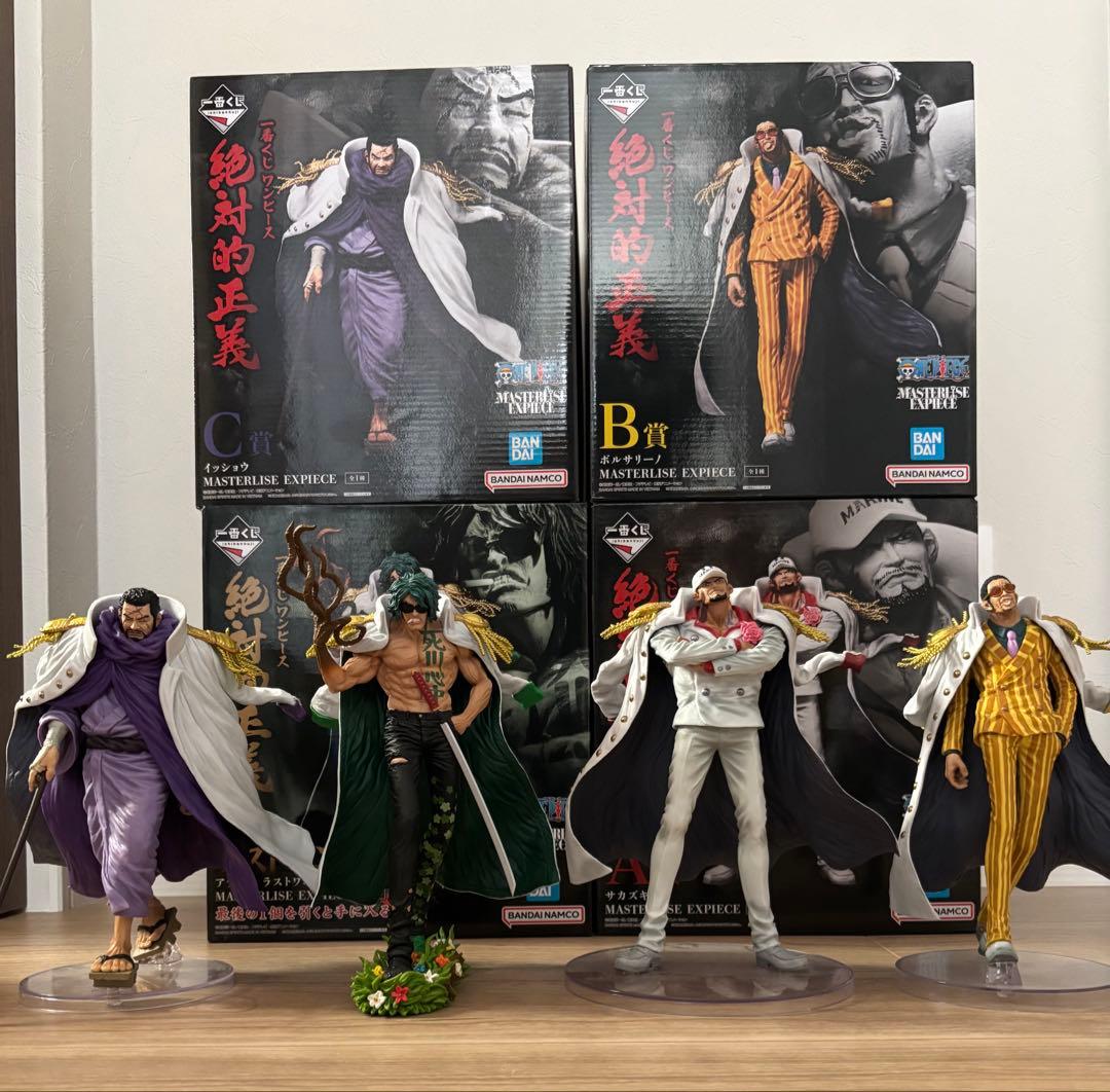 ワンピース一番くじ 絶対的正義 A賞B賞C賞 ラストワン賞 開封品 - メルカリ