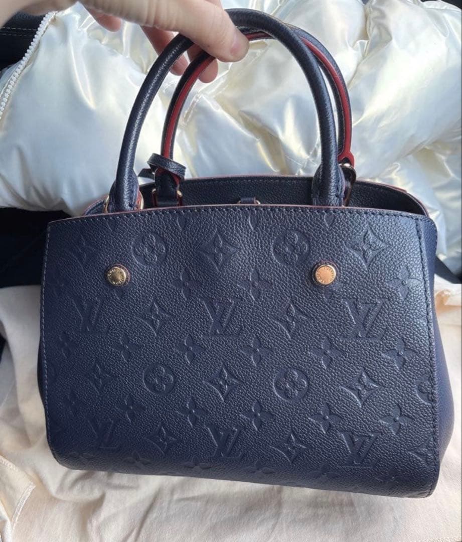 Louis Vuitton ネイビー モンテーニュbb【最終価格】