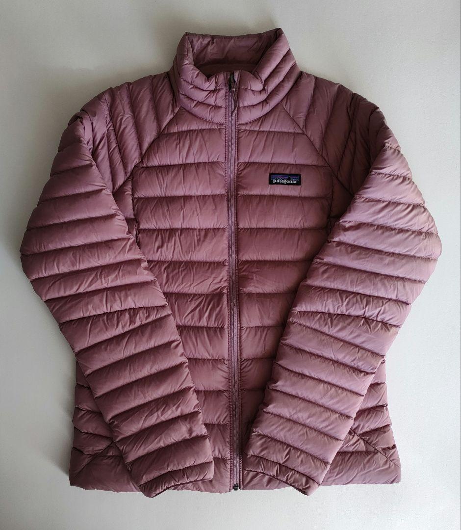patagonia Mサイズ ピンク ダウンジャケット