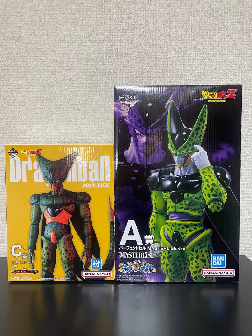 一番くじ ドラゴンボール セル第1形態&パーフェクトセル フィギュアセット
