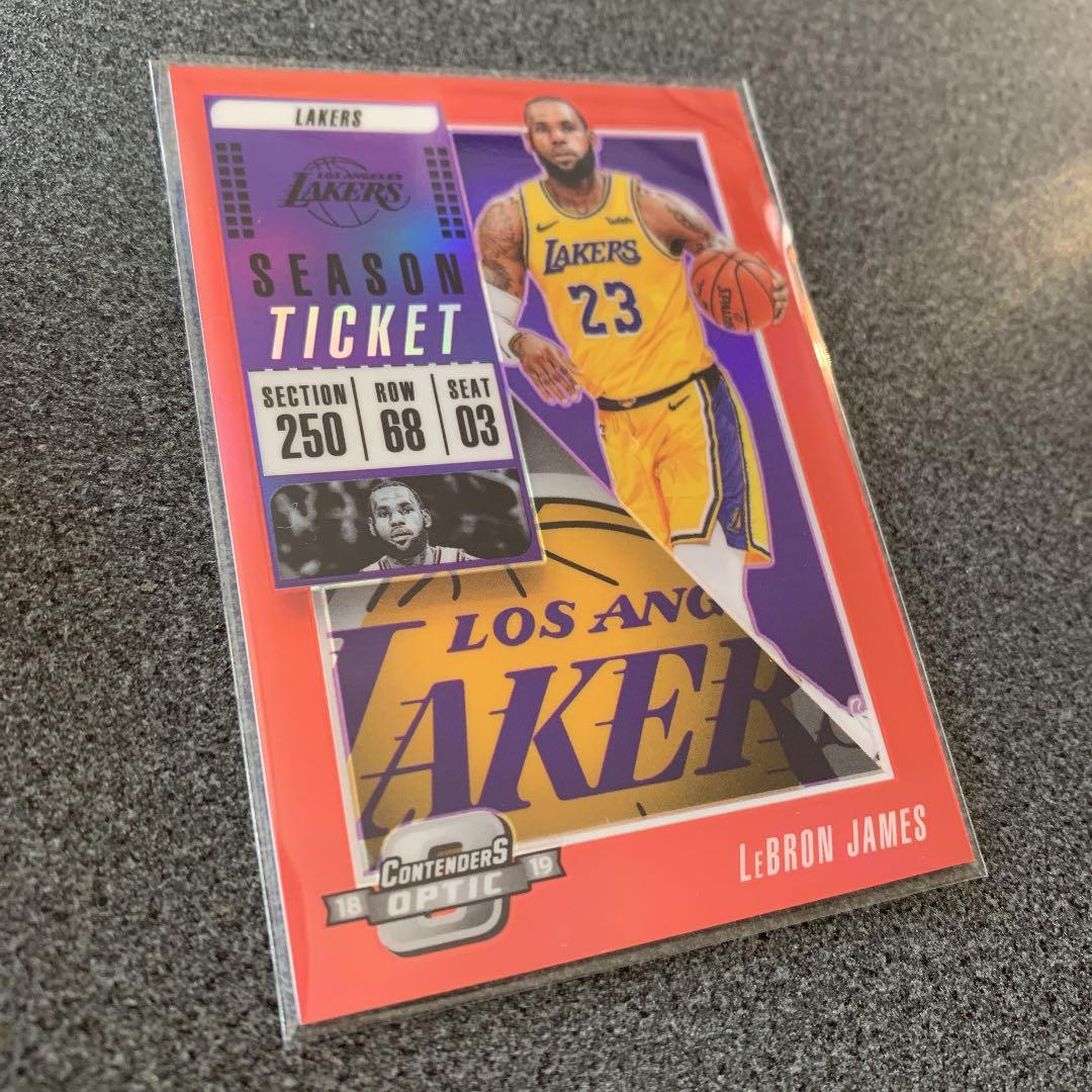 その他 Lebron James 2018 Contenders Optic RED