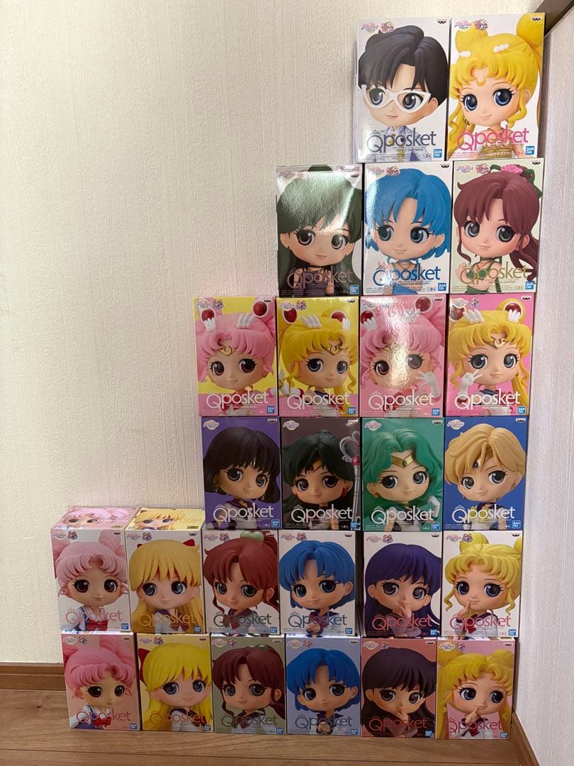 セーラームーン Qposket フィギュア 25体セット