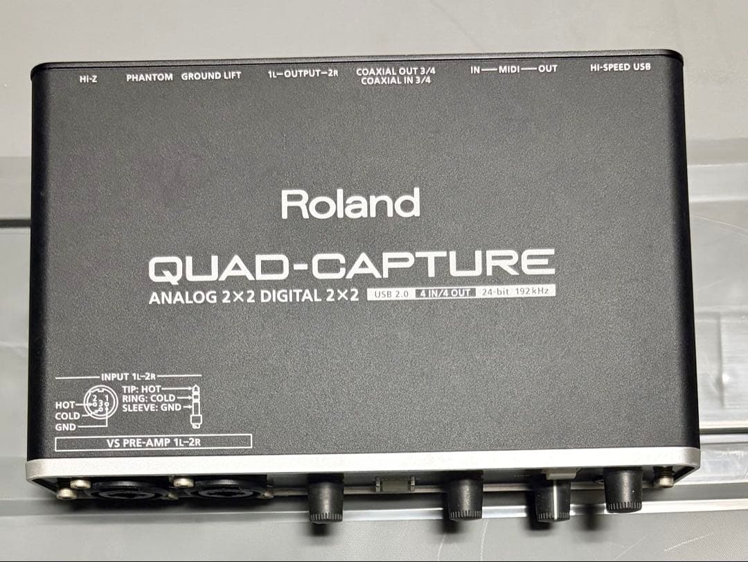 Roland QUAD-CAPTURE UA-55 オーディオインターフェイス