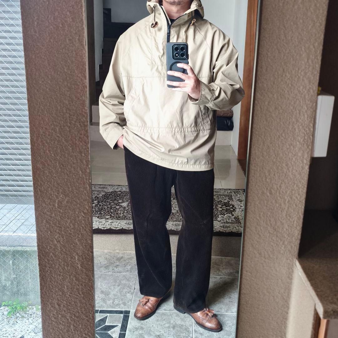 USA製 WOOL RICH　ウールリッチ　アノラックパーカー　ベージュ　M