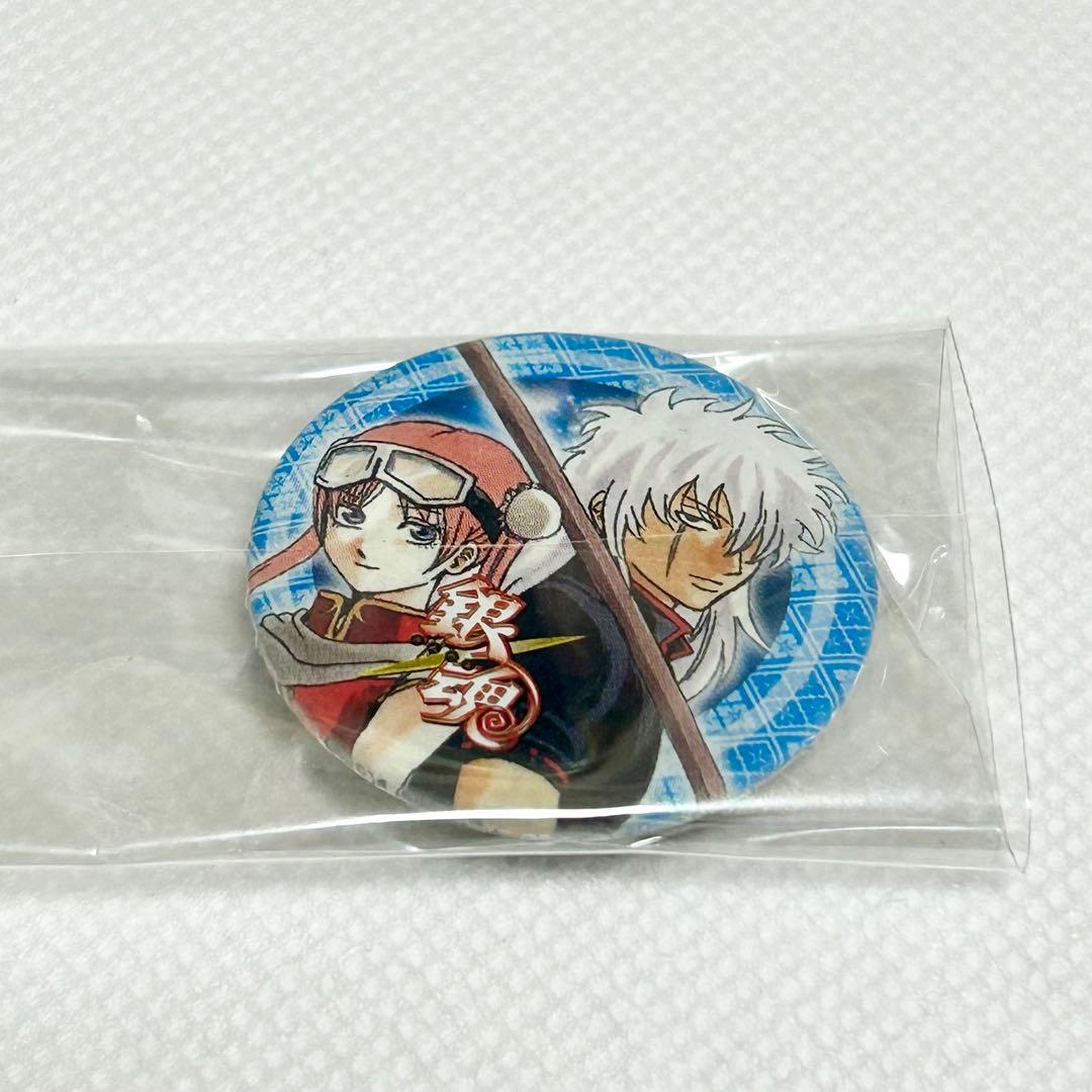 銀魂 銀時 神楽 2014 ジャンフェス ミニ缶バッジ - メルカリ