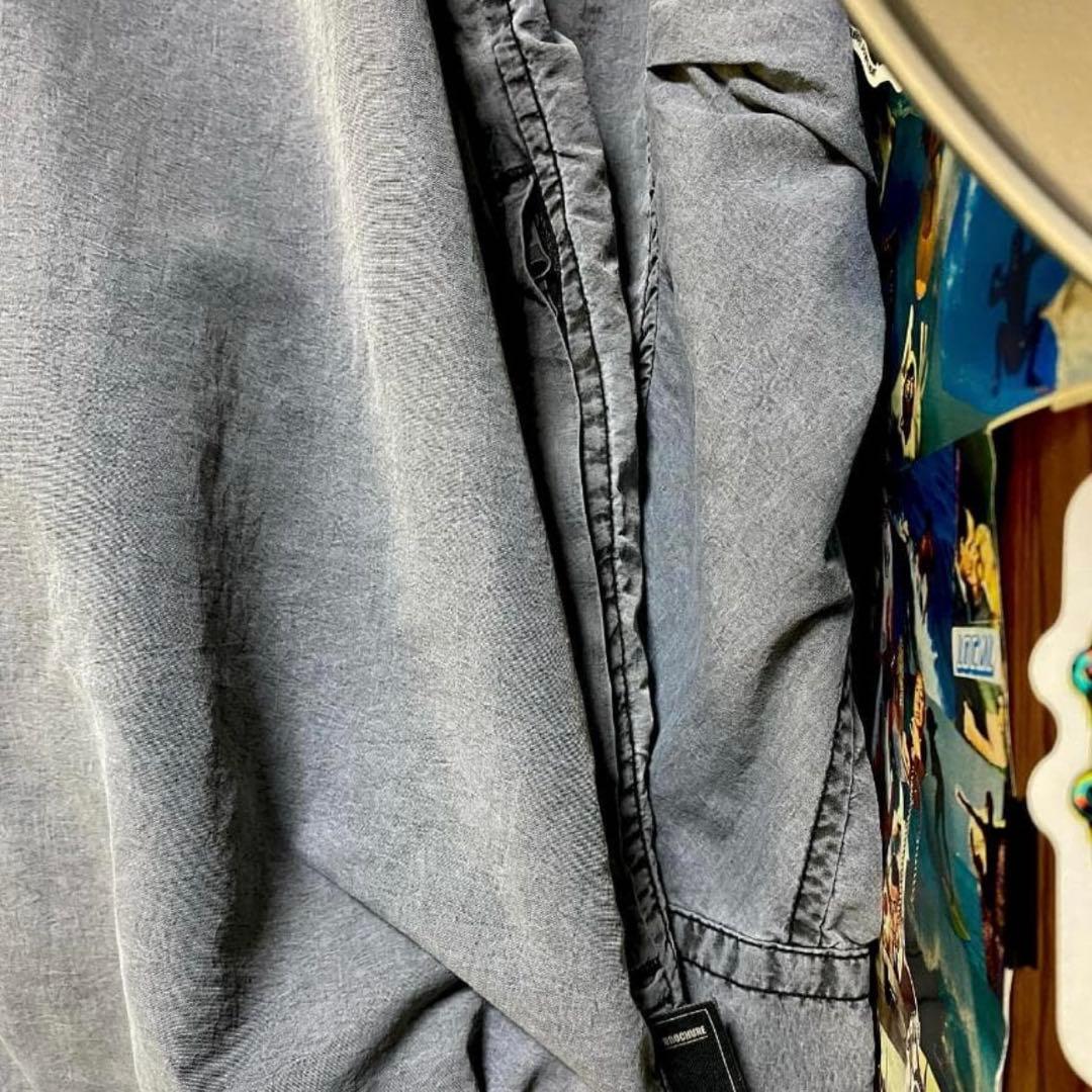 新品 BROCHURE シャツ B.H.O.D.SHIRTS グレー S