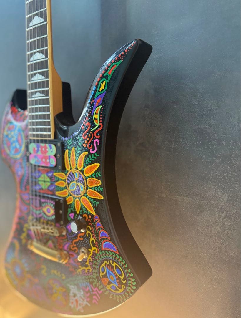 hide ヒデ サイケペイント モッキンバード tonny smithベース - メルカリ