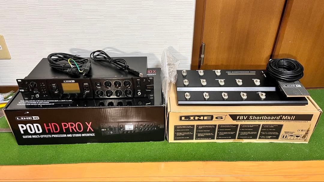 ギター LINE6 POD HD PRO X + FBV Shortboard MkII