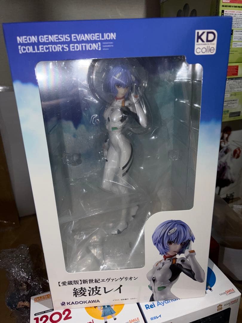 綾波レイ　愛蔵版　フィギュア　エヴァンゲリオン　カドコレ