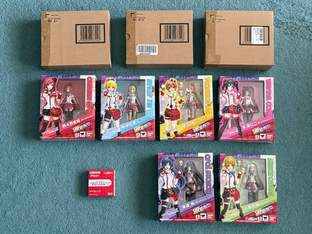 未開封 ラブライブ！ S.H.Figuarts 僕らは今のなかで 9個フルセット