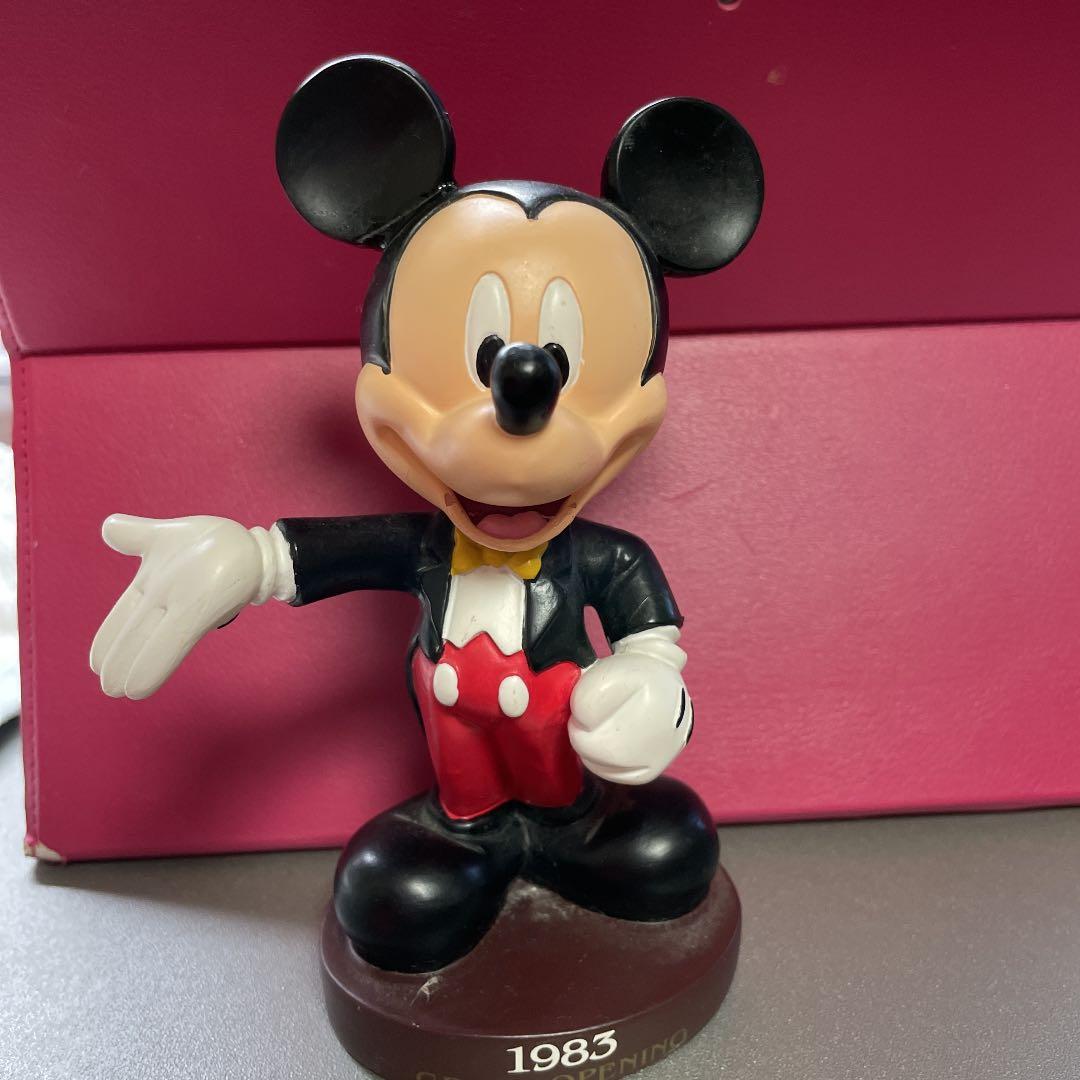 東京ディズニーランド 20周年記念 ミッキー首振りフィギュア5体セット