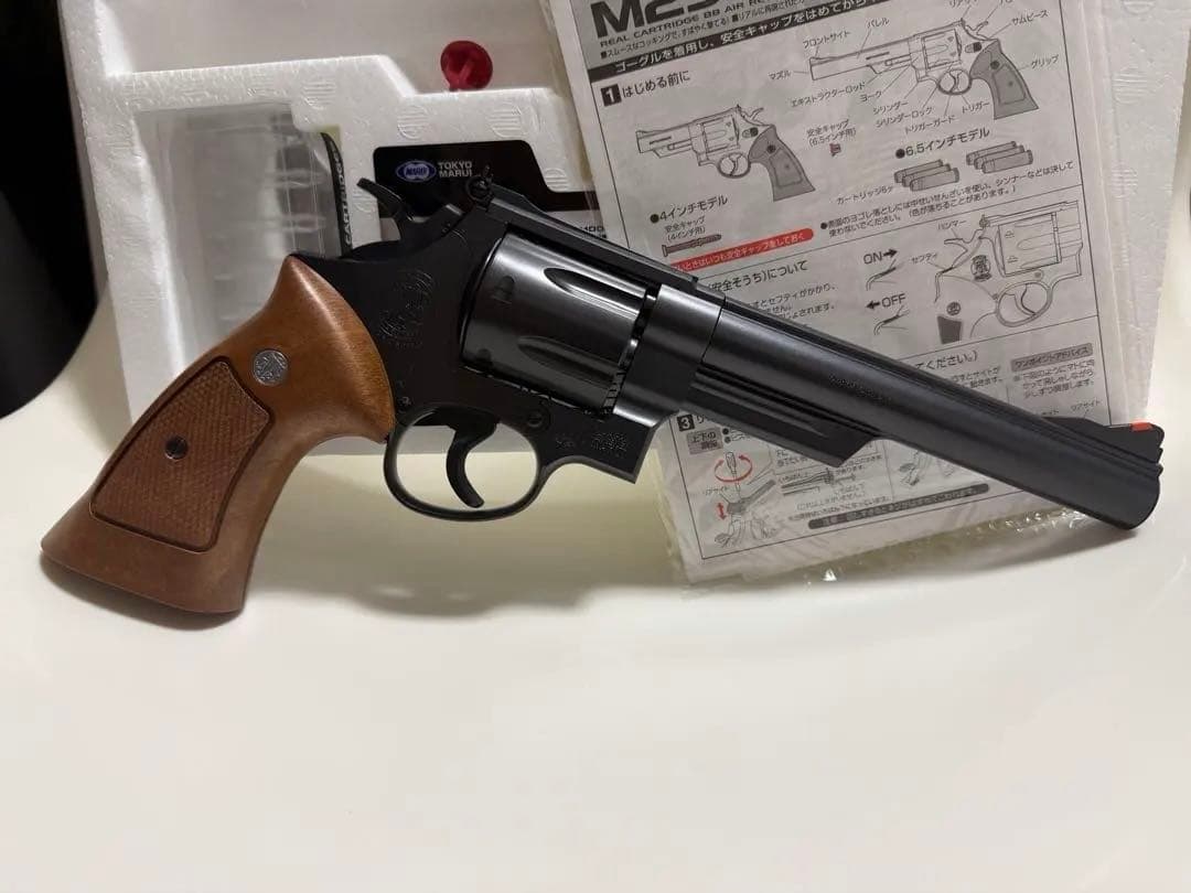 東京マルイ「BBエアリボルバー M29 .44マグナム 6.5インチ ブラック