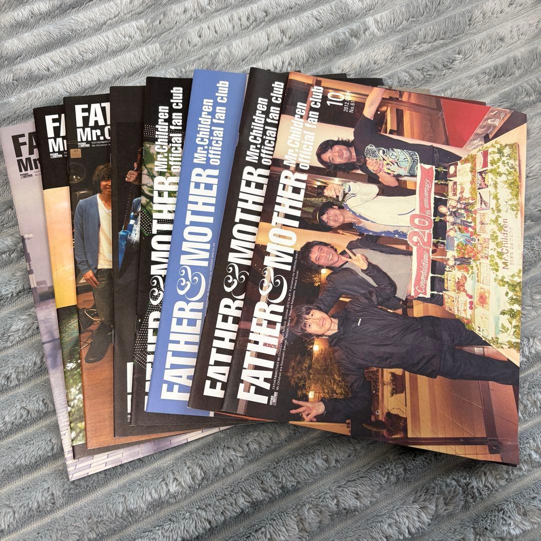 Mr.Children ミスチル ファンクラブ会報誌 No.61〜No.68 - メルカリ