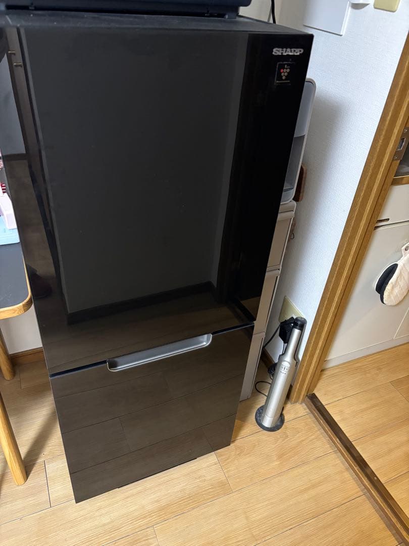 SHARP 冷蔵庫 SJ-GD15H-B 2022年製 シャープ SHARP 冷蔵庫 2ドア つけかえどっちもドア 152L SJ-GD15H-B
