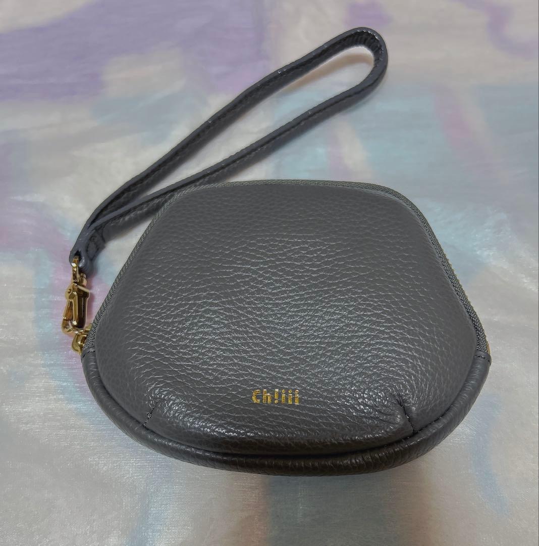 2月末まで値下げ】 chiiiibag マルチサークルバッグ グレー - メルカリ