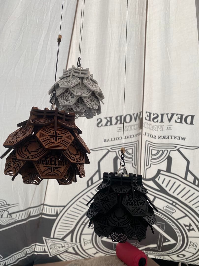 デバデバの実3色と3ndelier blade DEVISE ver.