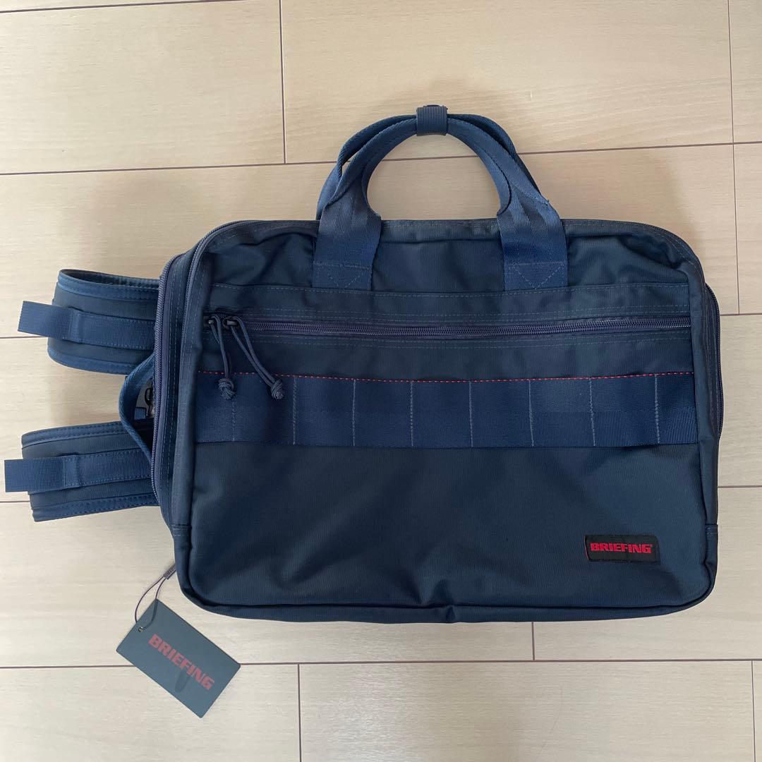 【美品】BRIEFING ブリーフィング TR-3 S MW GENIIネイビー BRIEFING（ブリーフィング） デイバック リュック TR-3 S MW GENII