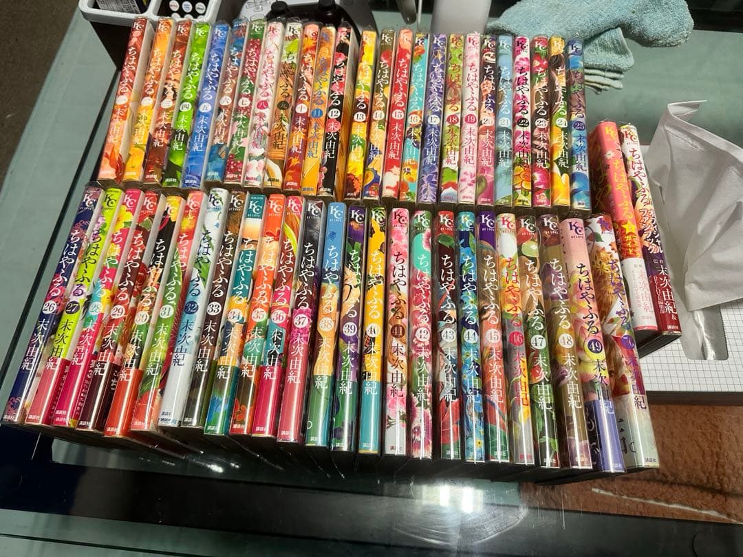 ちはやふる 全50巻 + コミックガイド＋オフィシャルファンブック ちはやふる 全巻 セット 全50巻 オフィシャルファンブック 末次由紀