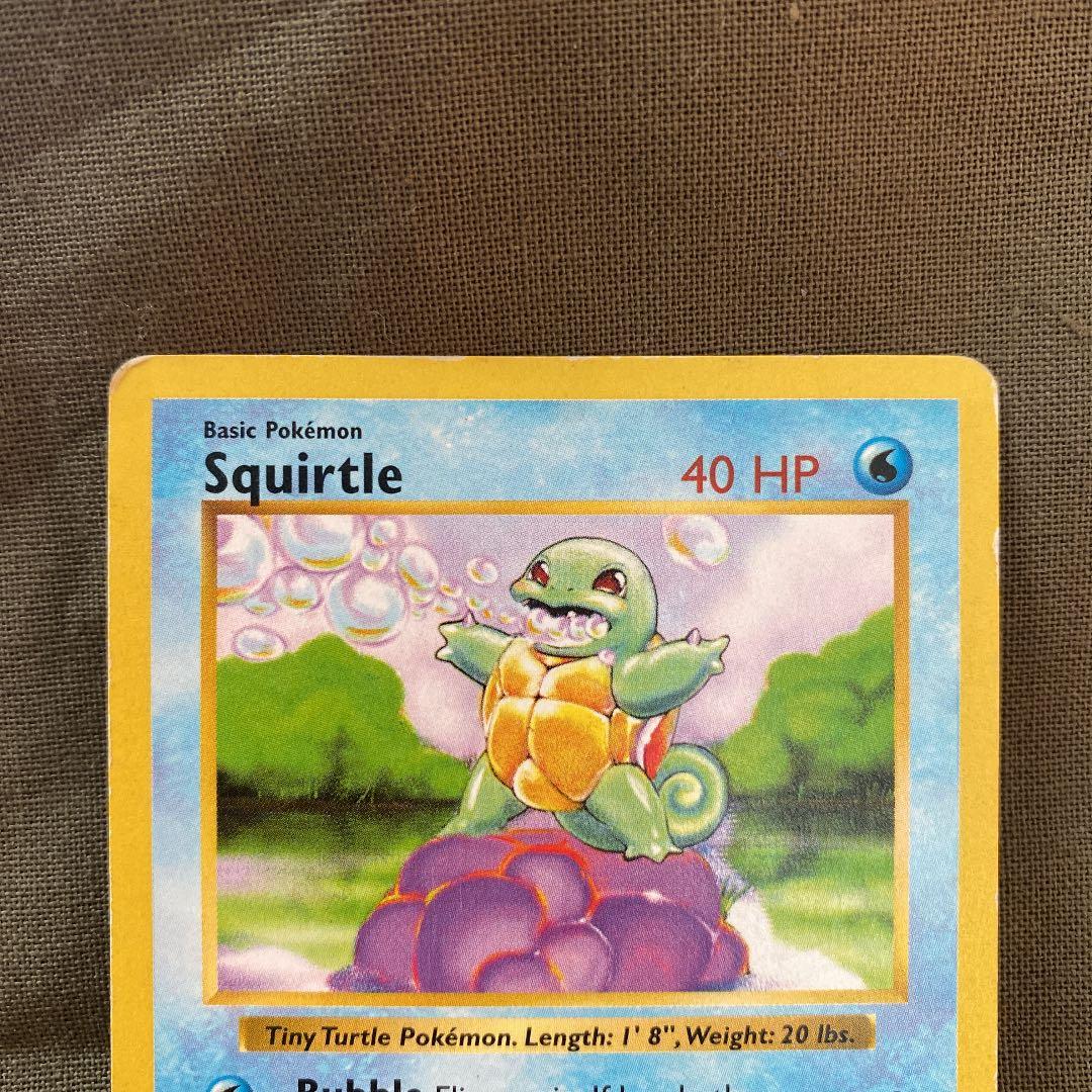 ポケモンカード ゼニガメ 英語版 旧裏 squirtle 63/102 - メルカリ