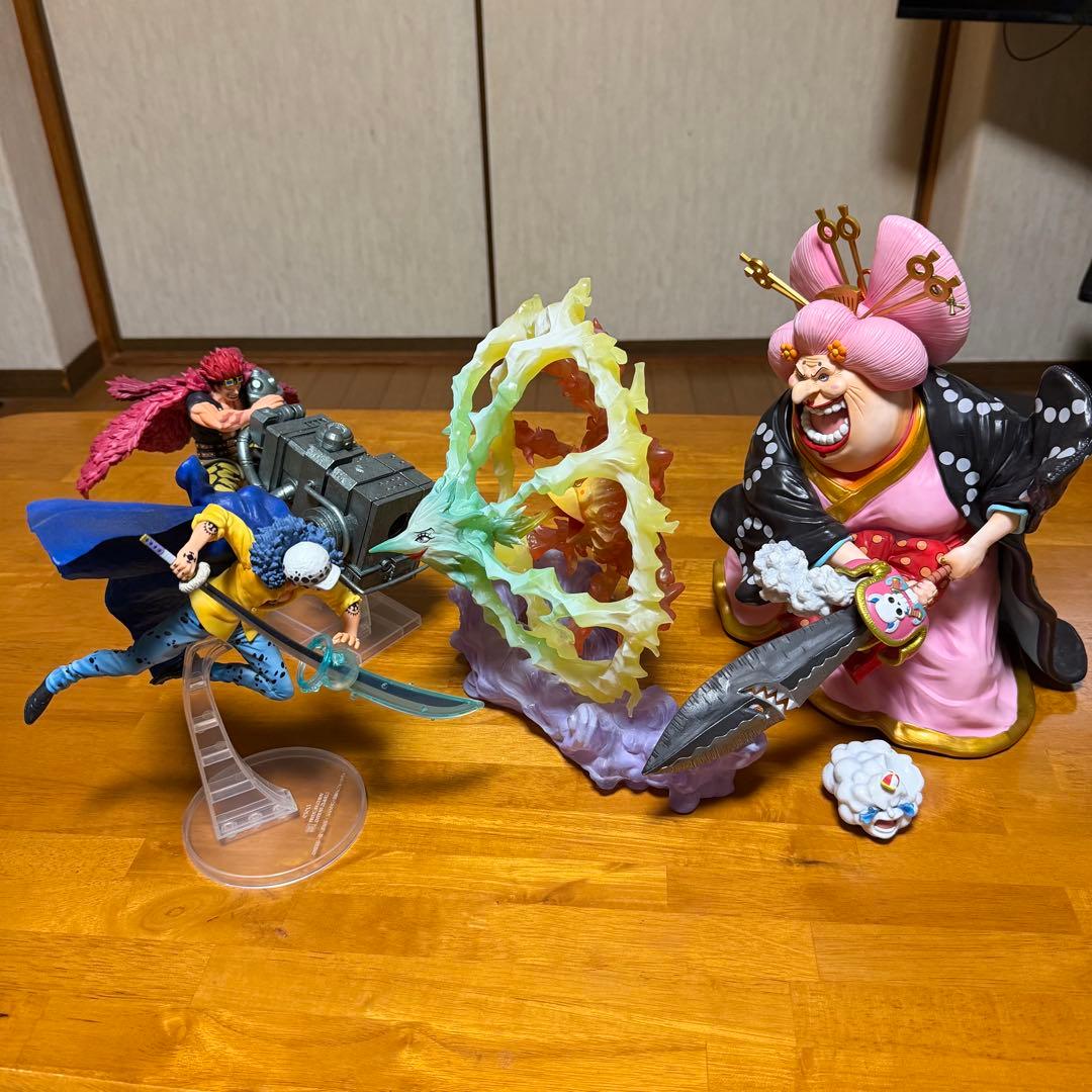 フィギュアーツzero ビッグマム 一番くじ ロー キッド まとめ売り