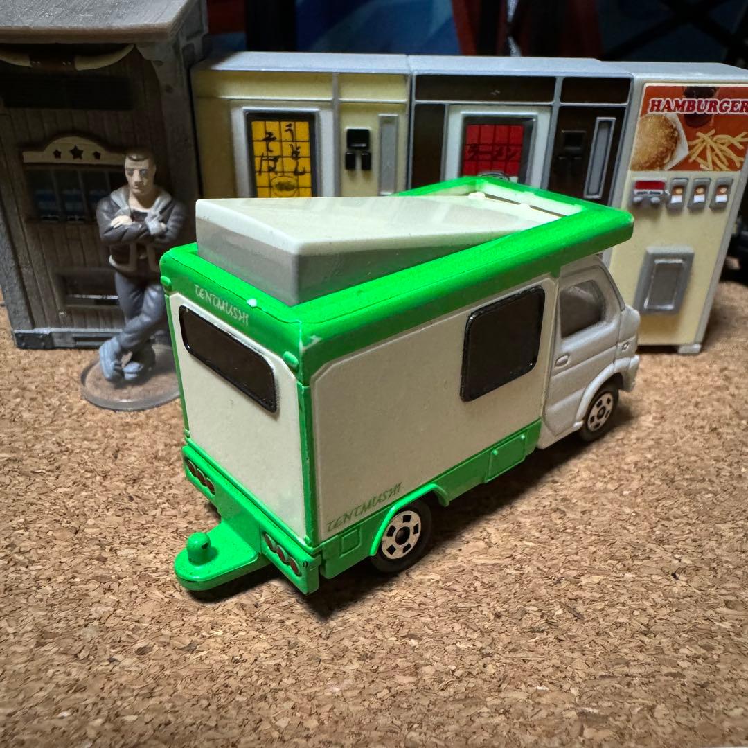 ロングトミカ バンショップ ミカミ テントむし&コロ キャンピングカー