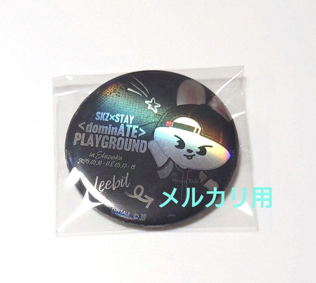 straykids PLAYGROUND ホログラム缶バッジ リノ リービット - メルカリ