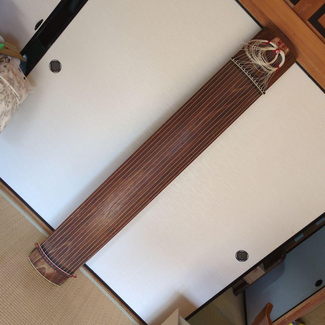 ③最終値下げ 超特価セール★生田流 師範代使用品★十三絃 お琴 箏 琴 和楽器 ①※※廃棄します※※生田流 師範代使用品☆十三絃 お琴 箏 琴 和楽器の