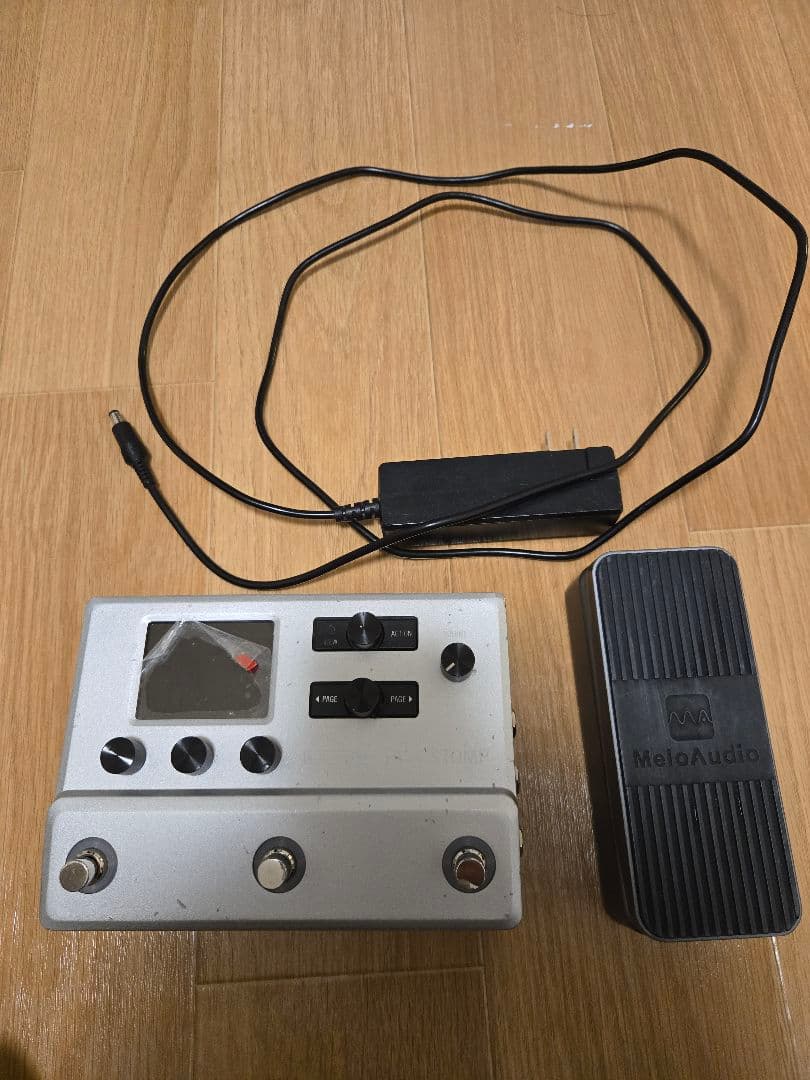 ギター line6 hx stomp + Melo audio EXP-001
