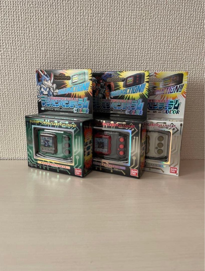 デジモンペンデュラムcolor ver4 ver5 ver0 3種新品未開封