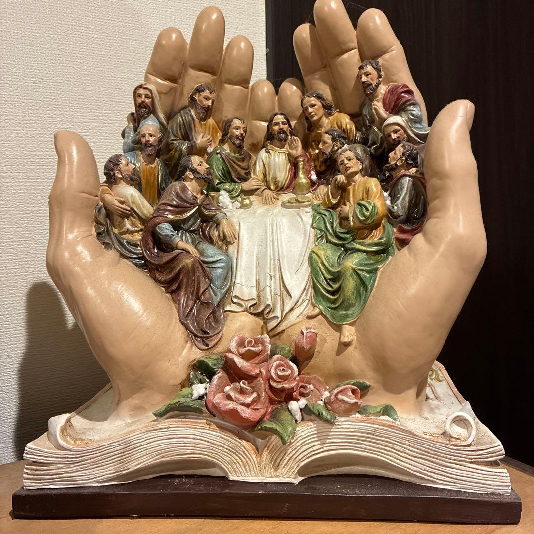 最後の晩餐会オブジェ　 クリスチャンvintage phillpine