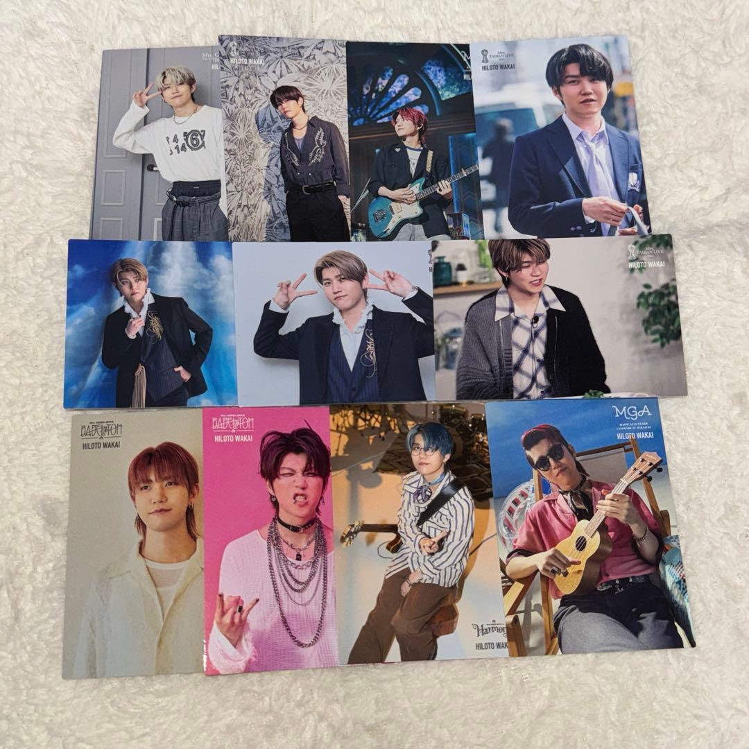 Mrs. GREEN APPLE 若井滉斗フォトカード11枚まとめ売り - メルカリ