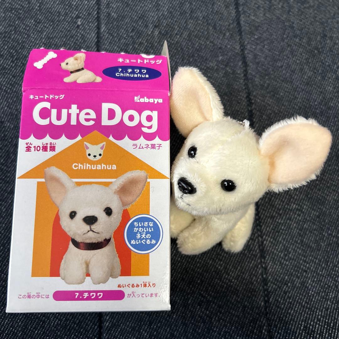 カバヤ 子犬ぬいぐるみ Cute Dog ボールチェーンマスコット 8点セット