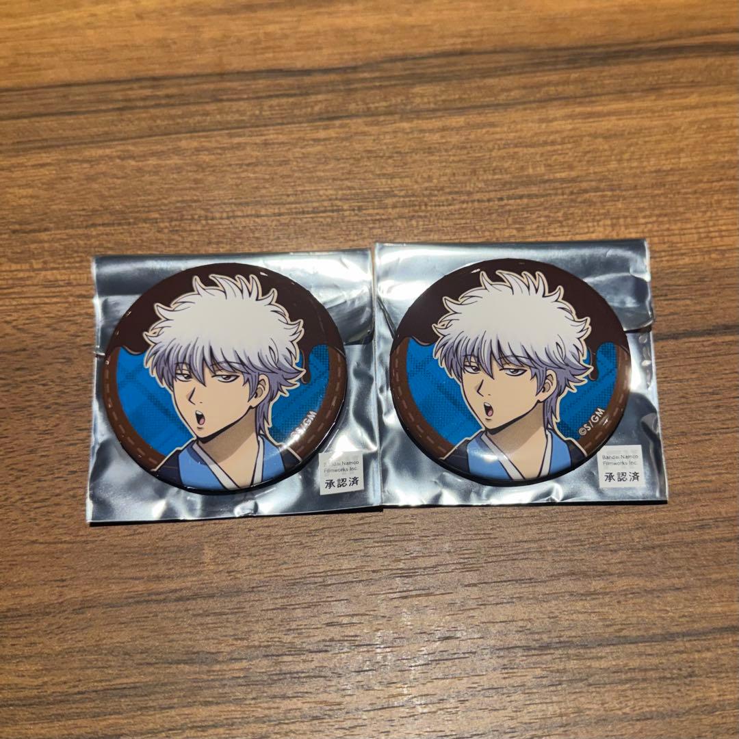 アニメイトカフェ 新劇場版 銀魂 -吉原大炎上- 坂田銀時 缶バッジ