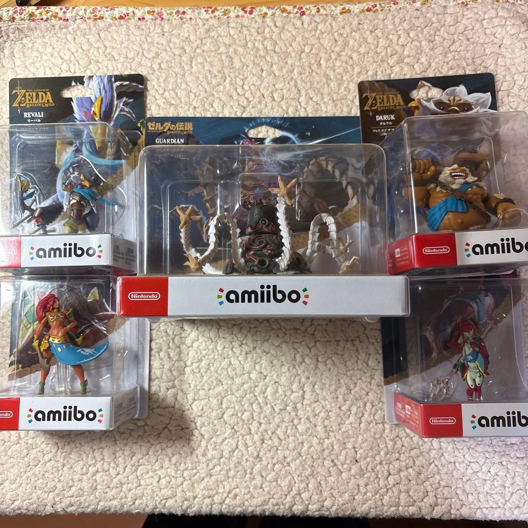 ゼルダの伝説 amiibo 5体 任天堂（Nintendo） amiibo ゼルダ【ティアーズオブザキングダム