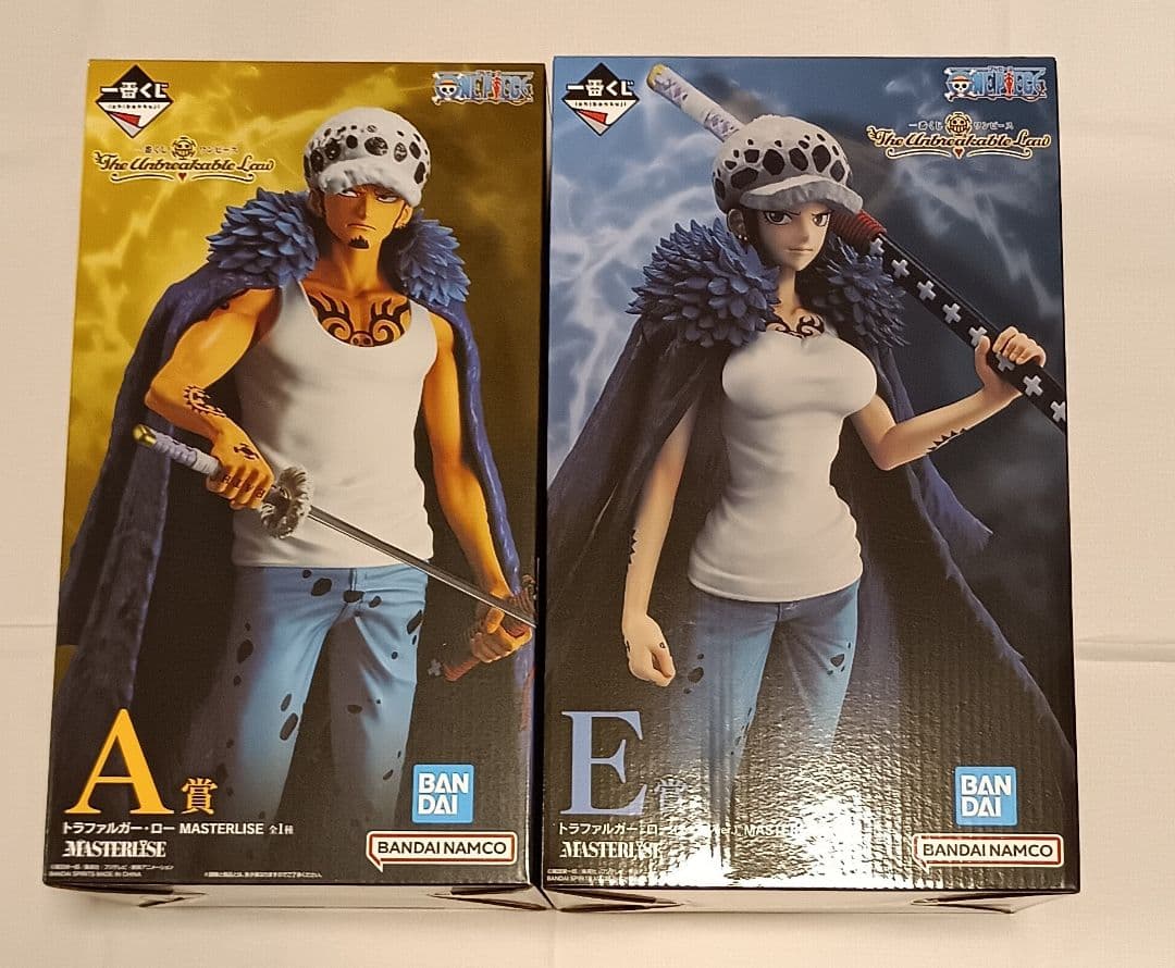 一番くじ ワンピースThe Unbreakable Law　フィギュア2点セット