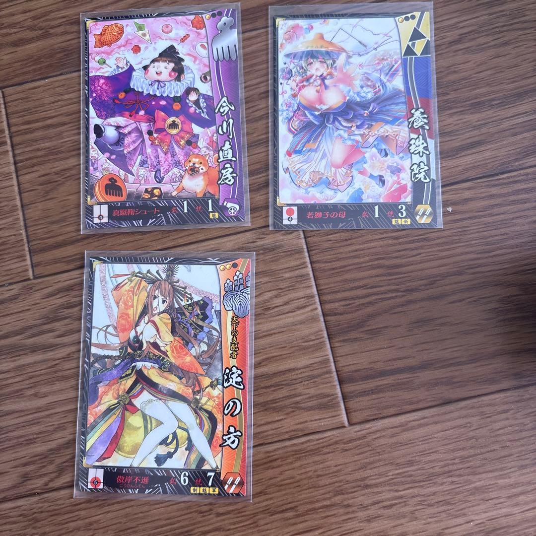 戦国大戦 カード3枚セット - メルカリ
