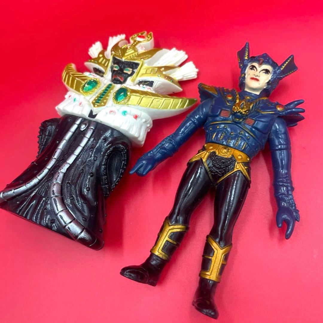 希少 光戦隊マスクマン ソフビ 1987年 当時物 昭和レトロ